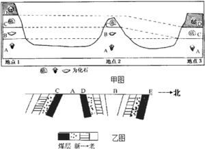从地质剖面图解析岩石类型与地层缺失原因